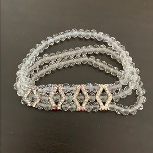 Clear/silver  Bracelet